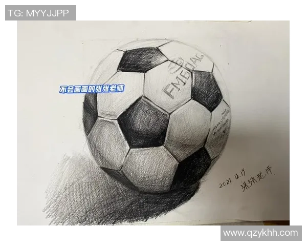 素描展现足球传奇卡卡的辉煌瞬间与不屈精神